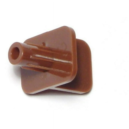 Shelf Pin 1/4" Sq Brown 20c