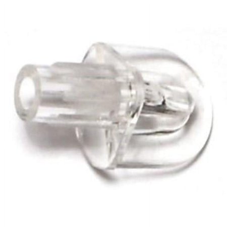 Shelf Pin 1/4" Locking WHT 12c