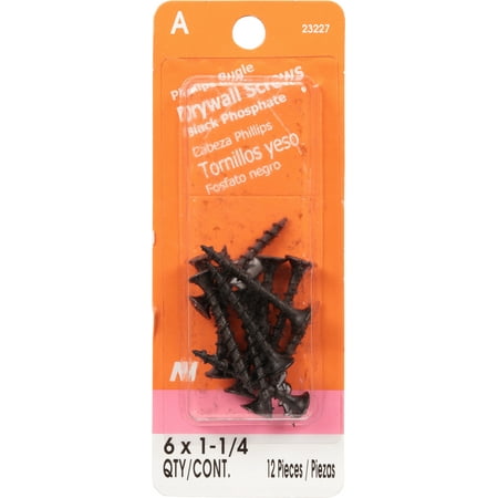 Drywall Screw 6x1¼ Coarse 12ct