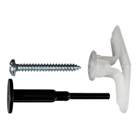 Toggle Bolt Plastic 3/8-1/2 2c