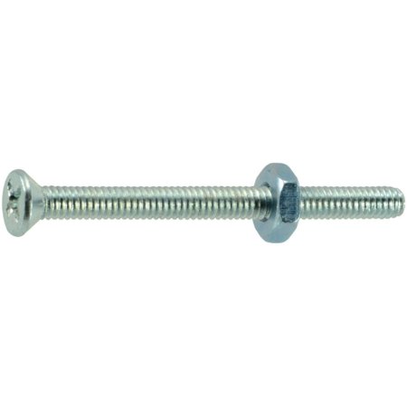 Machine Screw w/Nut 8-32x2