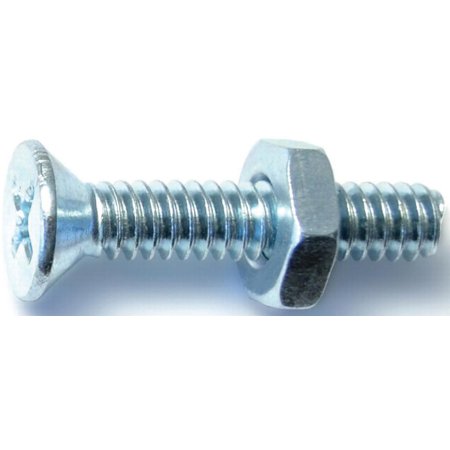 Machine Screw w/Nut 10-24x1