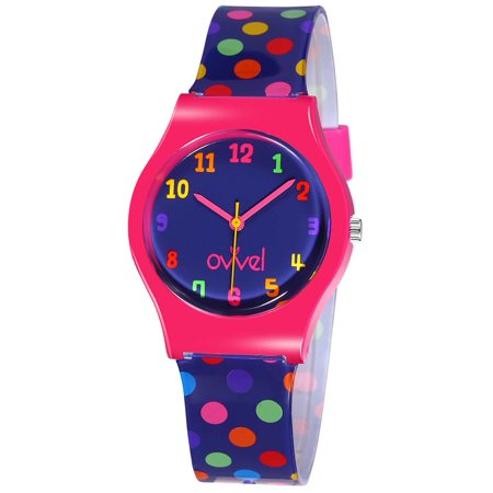 Ovvel Watch Colorful Polka Dot