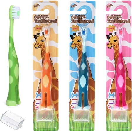 Toothbrush 4pk. Kids Giraffe