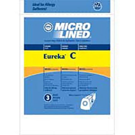 Vac Bag Eureka 'C' 3M