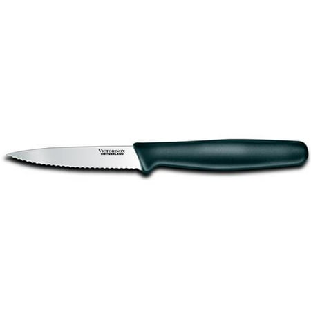 Victorinox 3¼" Wavy Pointy BLK