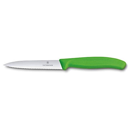 Victorinox 4" Wavy Pointy GRN
