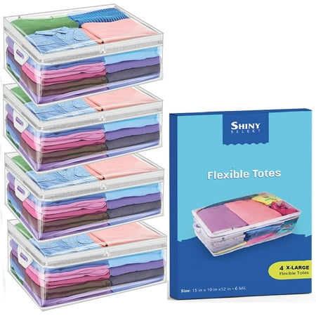 Zipper Storage Bag-10gal 4ct