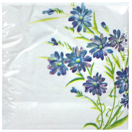 Blue Floral Lunch Napkin 40ct.