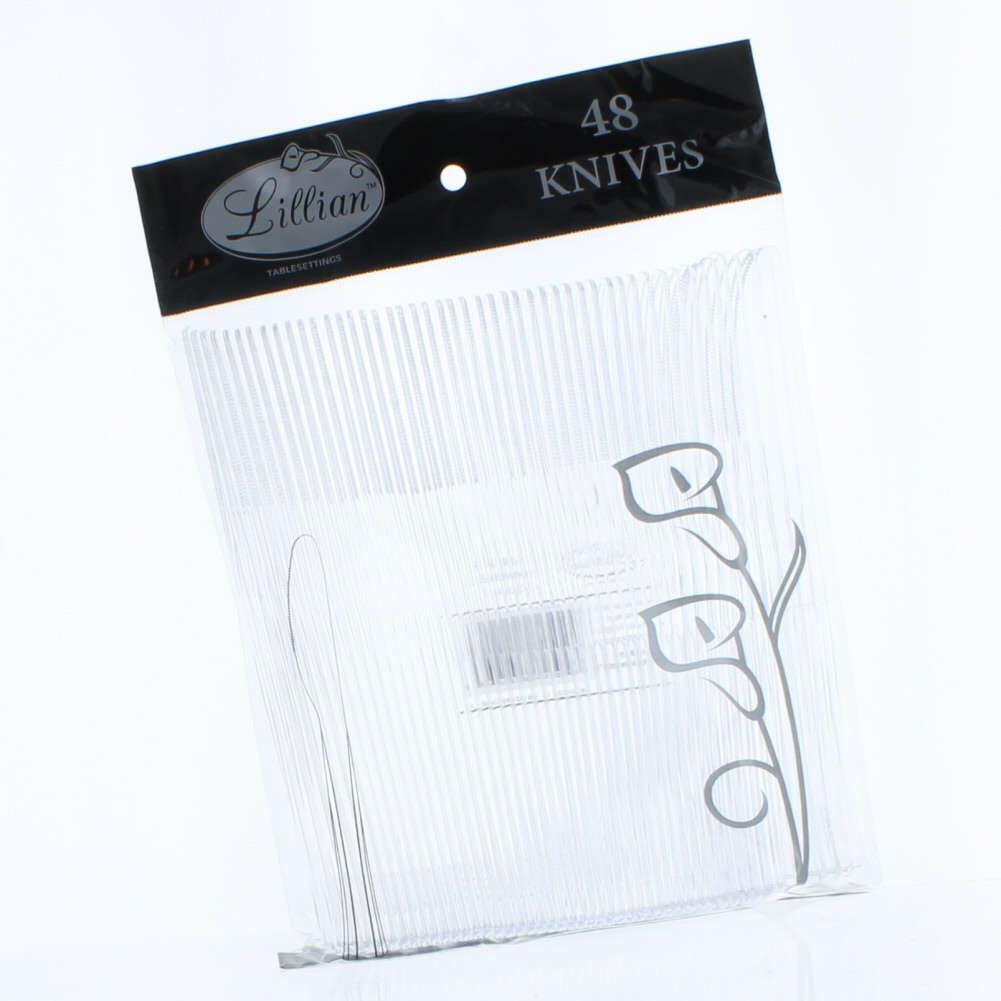 Lillian Knives Clear 48pk.