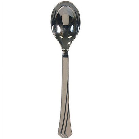 Polished Silver Soup Spoon36ct