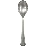 Lillian Soup Spoon Grey 48ct