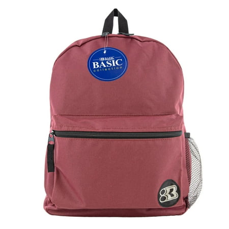 Backpack Basic 16" Burgundy Ba