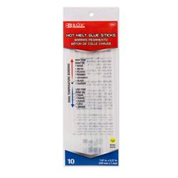 Glue Stick .27"x8" 10ct BAZIC