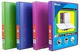1" View Binder "O" Asst Neon
