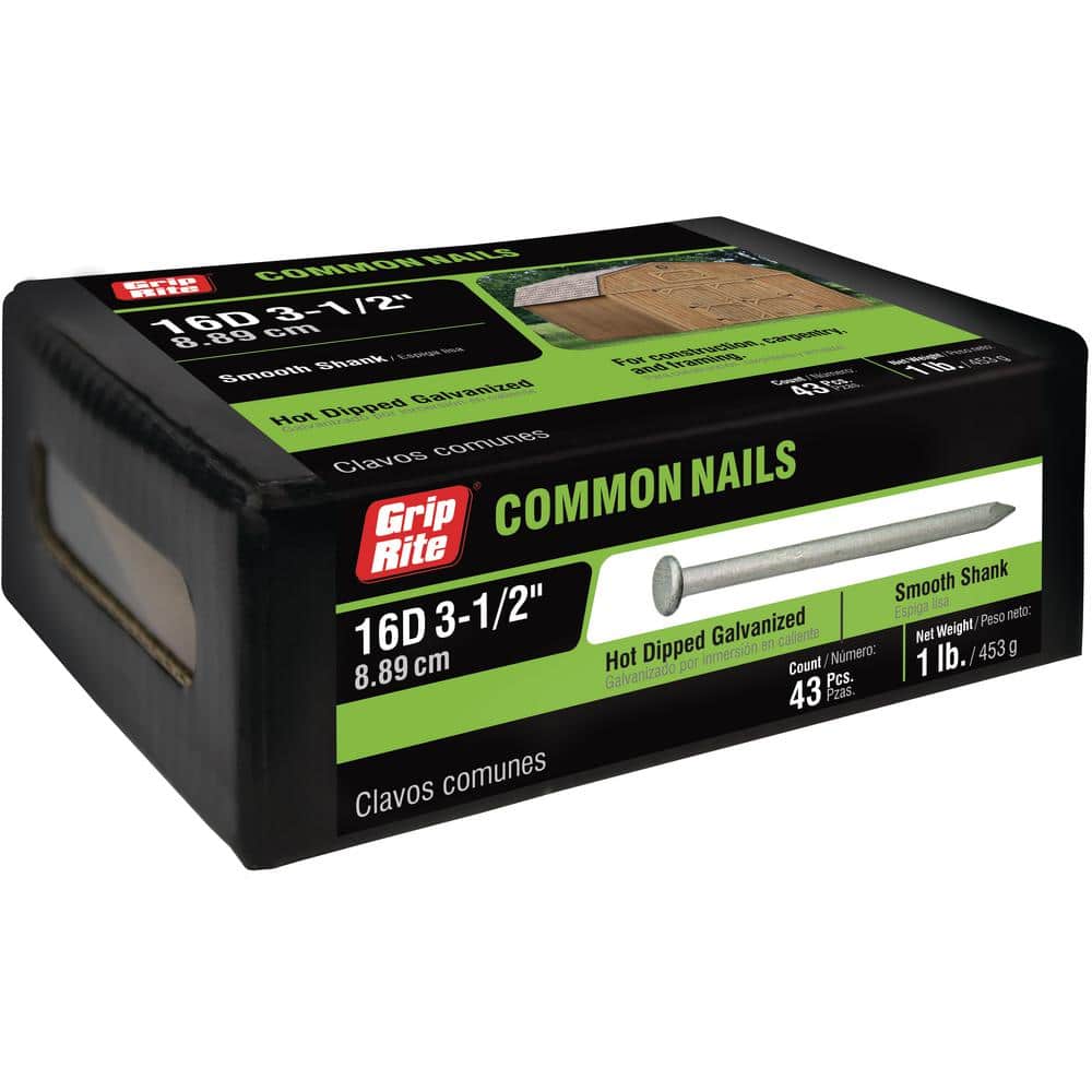 Common Nails 2.5" - 1lb Box