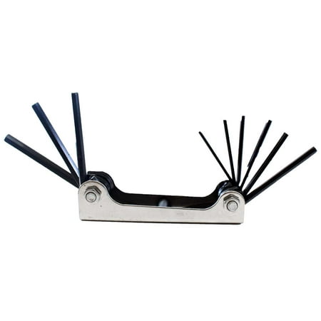 Hex Key Folding 9pc HAWK