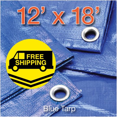 Tarp Blue 5 Mil 12' x 18'