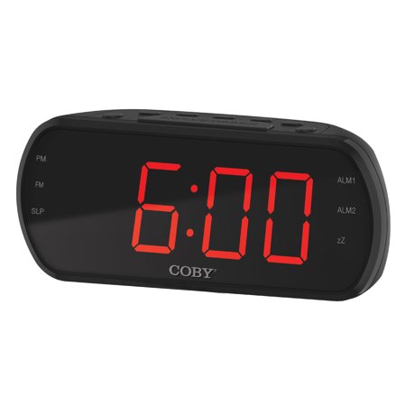 Dual Alarm/Radio USB COBY