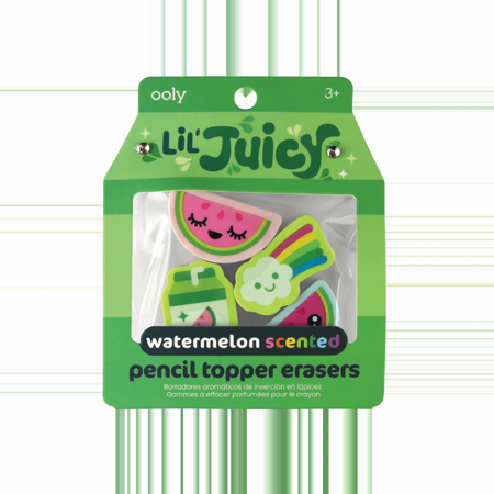 Lil' Juicy Scented Eraser 4ct