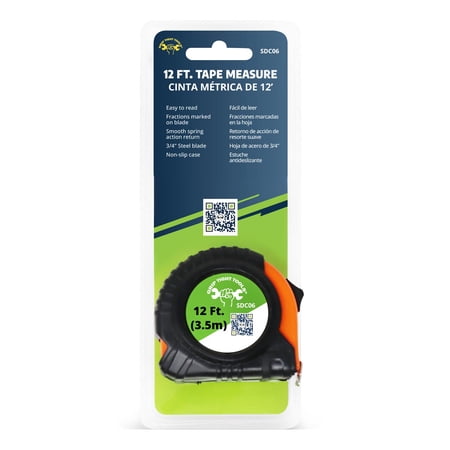 Tape Measure 12' x ¾"