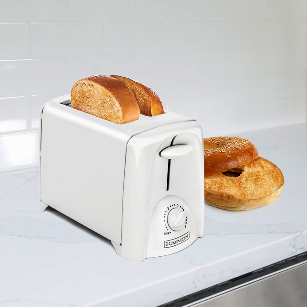 Toaster 2-Slice White Dominion