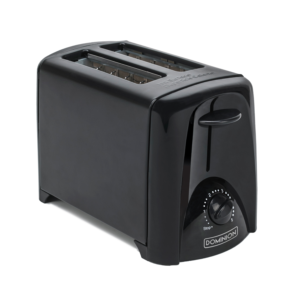 Toaster 2-Slice Black Dominion