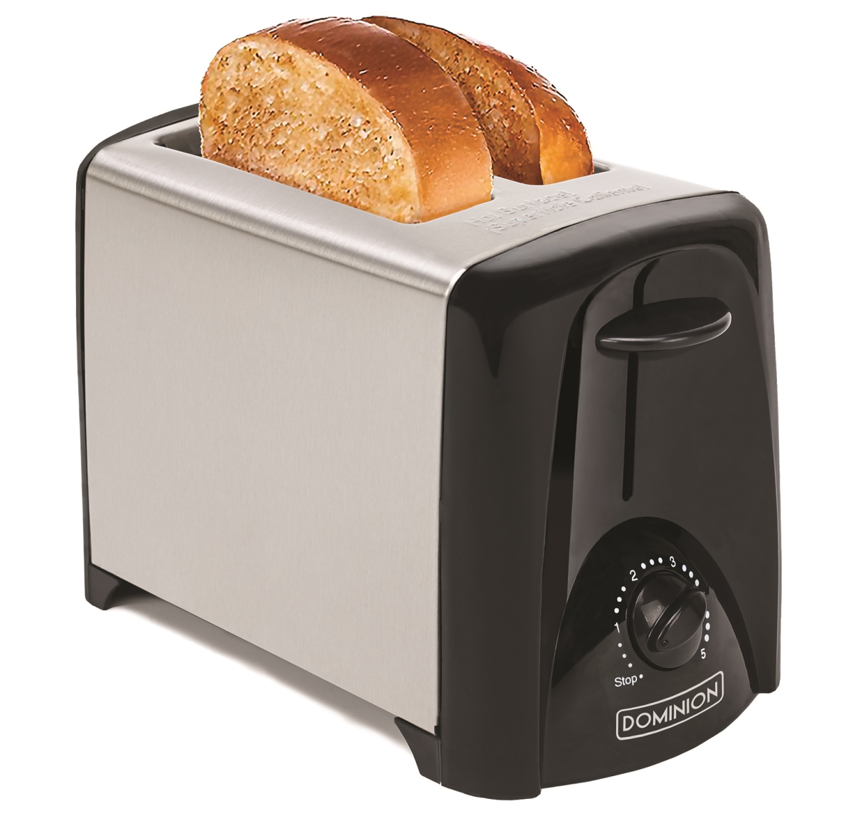 Toaster 2-slice SS/Blk Dominio
