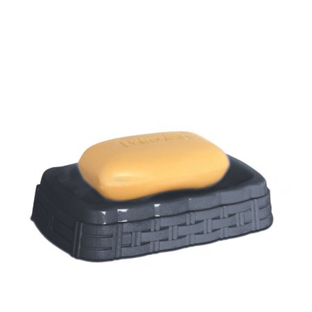 Palm Luxe Soap Holder Gray