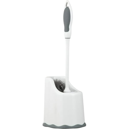 Toilet Brush w/Caddy Grey SP