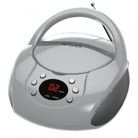 Riptunes Boombox CD/Radio SLVR