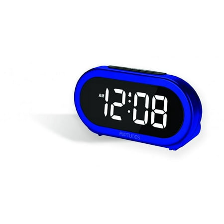 Alarm Clock Batt Dig BLUE