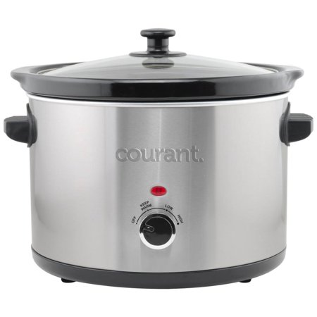 5.5 qt Oval Slow Cooker SS