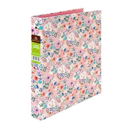 1" Binder Design Small Flower