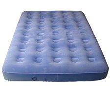 Air Bed Full Size Flock w/Pump