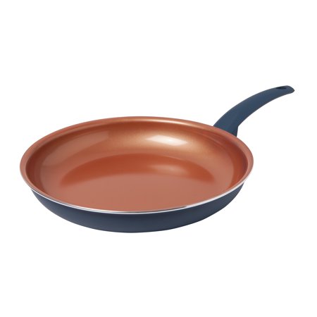 Frypan 8" Ceramic COPPER Navy