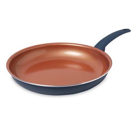 Frypan 12" Ceramic COPPER Navy