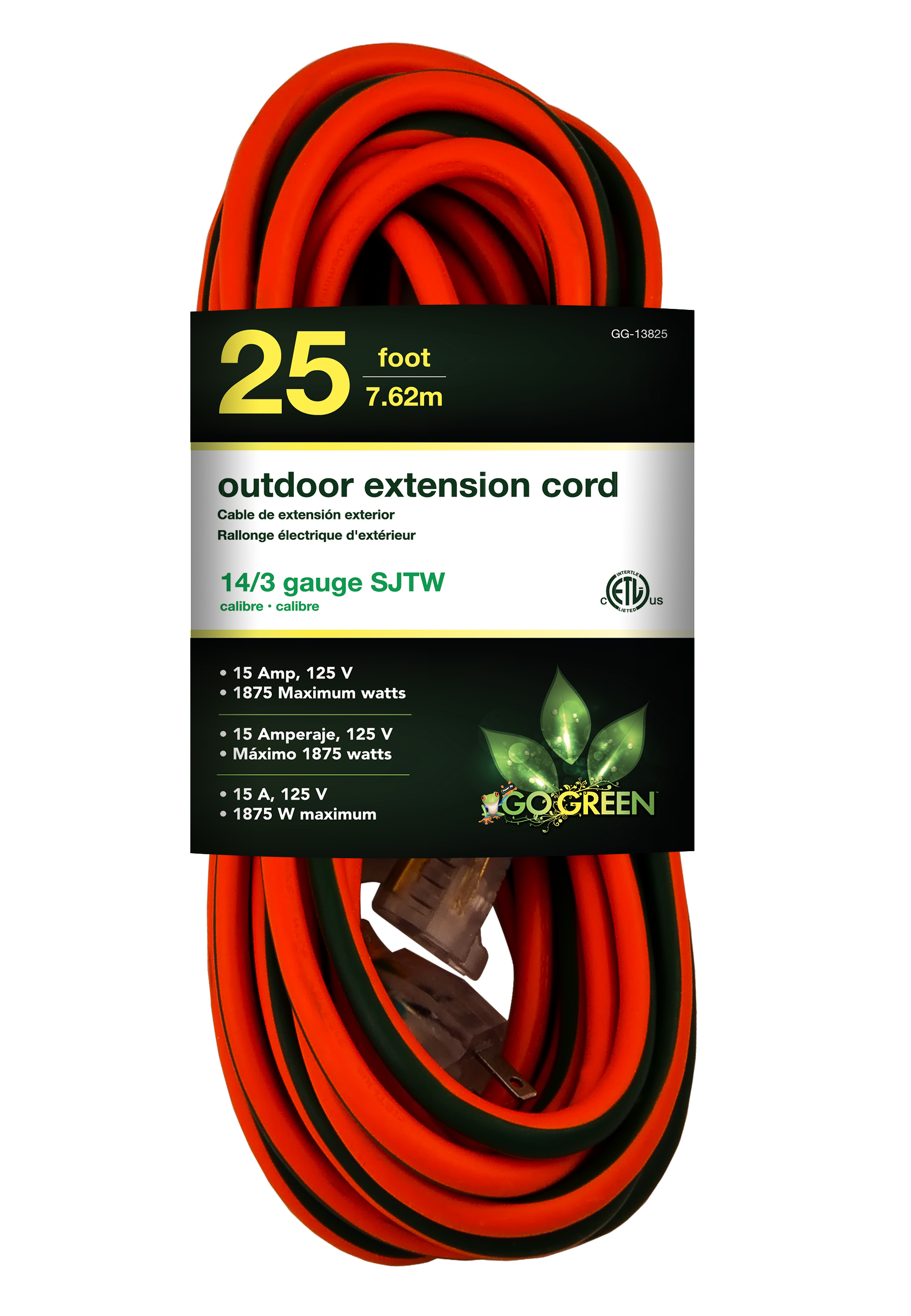 Extension Cord 25' 14g