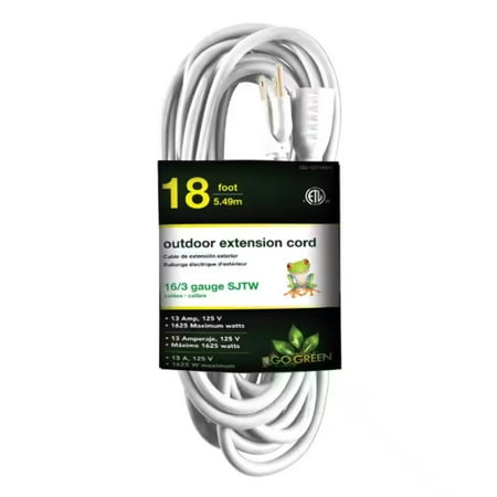 Extension Cord 18' Outdoor 16g