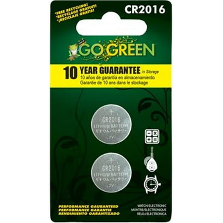 Watch Battery CR2016 2pk.