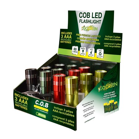 Flashlight LED-9 Mini Asstd GG