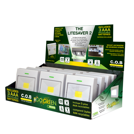 LED Light Switch Pivot Switch