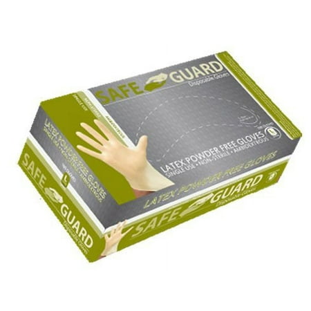 Latex Gloves P/F Medium 100ct