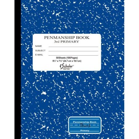 Grade 3 Marble Notebook Soft