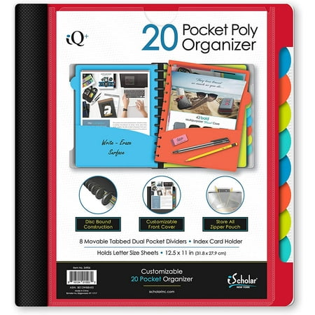 20 Pocket Folder/Organizer-iQ+