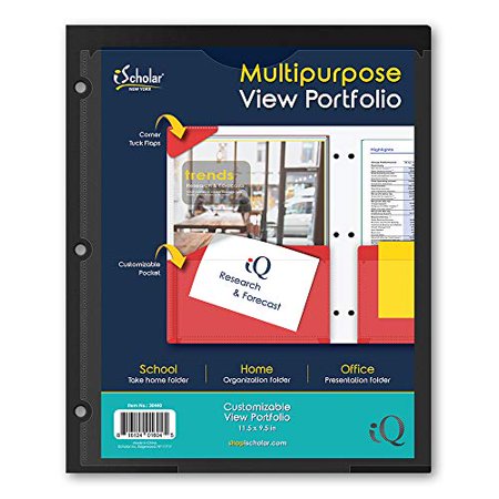 Folder 2 pocket w/View HD