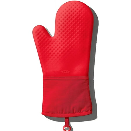 Oven Mitt Silicone Red/Jam OXO