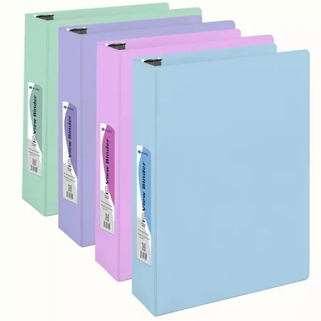 1.5" View Binder RR Pastels EN