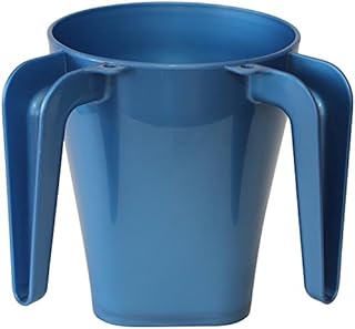 WashCup Plastic SQ Lt Blue MjG