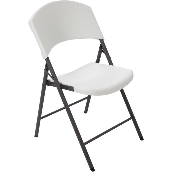 Chair Blow Molded WHITE Lifeti